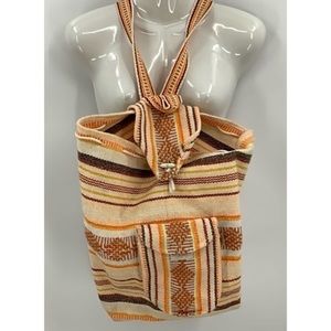 Artesanias mr PINZON Aztec print backpack